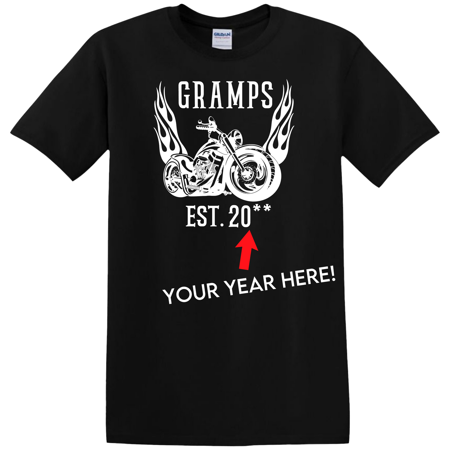 Motorcycle Custom Year Shirt